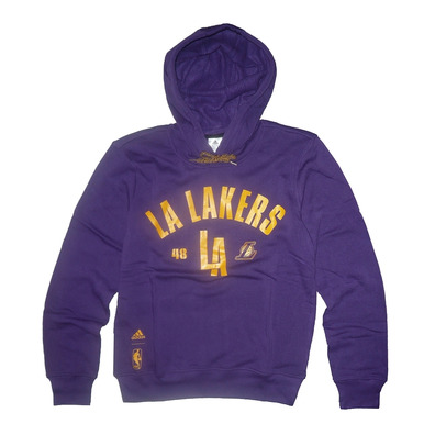 Adidas Sudadera NBA Angeles Lakers Washed P (purpura/amarillo)