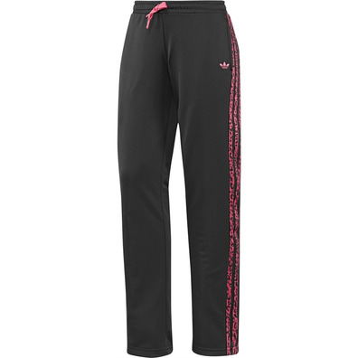 Adidas Pantalón Mujer Supergirl TP (negro/rosa)