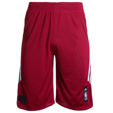 Adidas NBA Short Heat Reversible Smer Run (burdeos/negro)