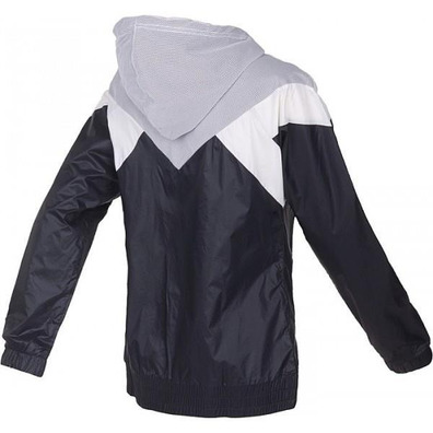 Adidas Chaqueta Mujer Archive Eq Mesh Windbreaker (blanco/negro)