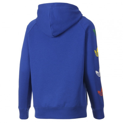 Adidas Sudadera Mujer Originals Fun French (azul/milticolor)