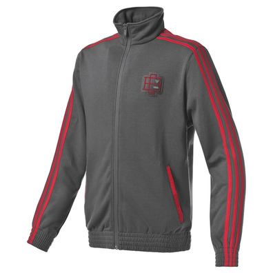 Adidas Chaqueta NBA Retro Chicago Bulls (gris/rojo)