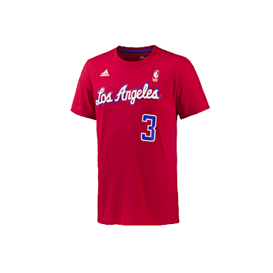 Adidas Camiseta Chris Paul Nº 3 GFX Twitter (rojo/blanco)