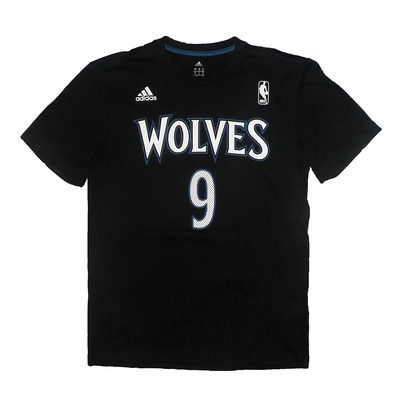 Adidas Camiseta Ricky Nº 9 GFX Twitter (negro/blanco)