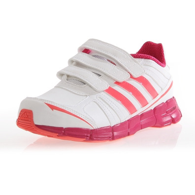 Adidas adifast Syn CF Kids (28-35)(blanco/rosa intenso)