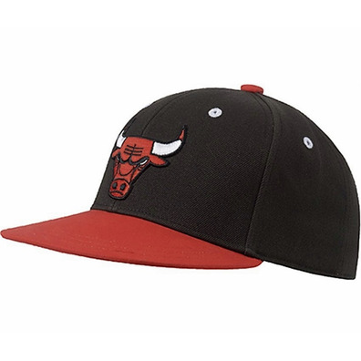 Gorra NBA Fitted Bulls (negro/rojo)