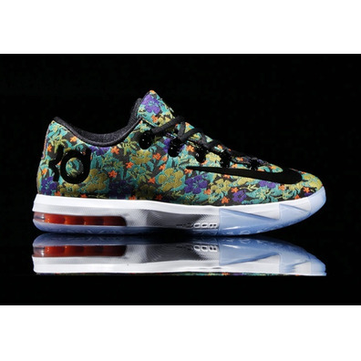 KD VI EXT QS "Floral" (900/floral/negro/blanco)