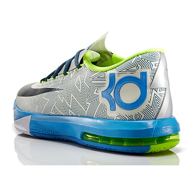 KD VI "Home II" (009/blanco/azul/lima/gris)