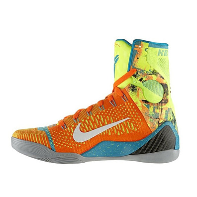 Kobe 9 Elite "Influence" (300/verde/amarillo/naranja/gris)