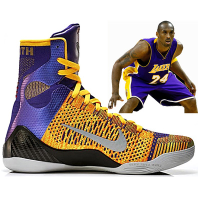 Kobe 9 Elite "Lakers Team"  (500/purple/laser orange/wolf grey)