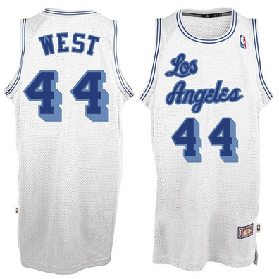 Adidas Camiseta Retro Swingman Jerry West (blanco)