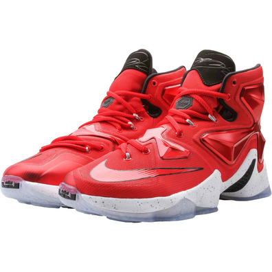 Lebron XIII "Away" (610/university red/white/black)