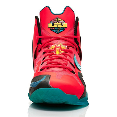 Lebron XI Elite "Superhero" (600/lasercrimson/turbogreen/negro)