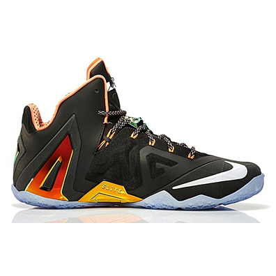 Lebron XI Elite "Gold" (002/negro/metalic gold/blanco/azul)