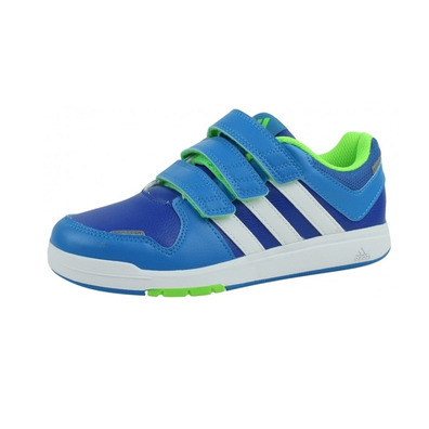 Zapatillas Adidas LK Trainer 6 CF K (azul/verde lima/blanco)