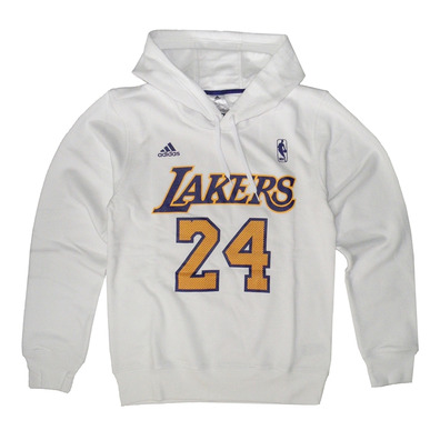 Adidas Sudadera NBA Lakers Bryant Nº 24 Game Time (blanco)