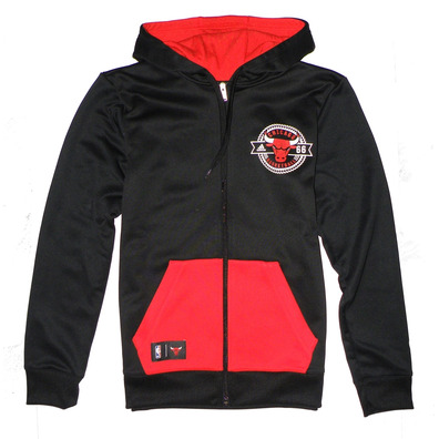 Adidas Sudadera NBA Chicago Bulls Fan Winter FZ (negro/rojo)