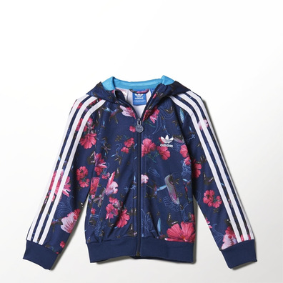 Adidas Originals Chaqueta Take-Down Track Flowers (multicolor)