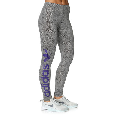 Adidas Original NBA Leggings Mujer Lakers (gris/purpura)