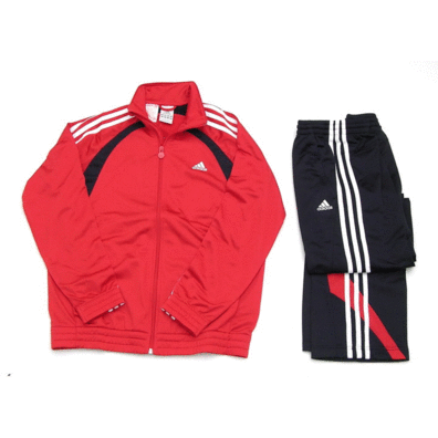 Adidas Chandal Y Classic Knit TS OH (rojo/blanco/negro)