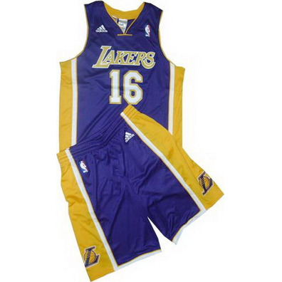 Pack Pau Gasol Lakers Niño (purple/amarillo)