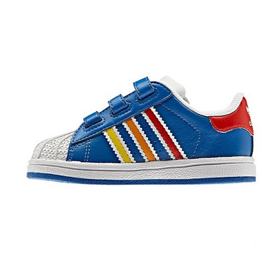 Adidas Superstar 2 CMF Inf (azulcielo/rojo/naranja/ama)