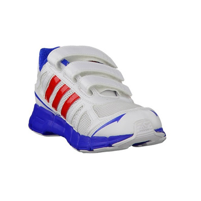 Adidas adifast CF Kids (blanco/azul/rojo)(28-35)