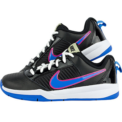 Nike Quick Baller Low (GS) (004/negro/azul/blanco/fuxia)