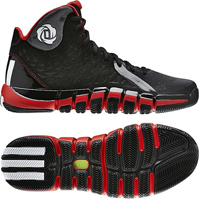 Derrick Rose 773 II "Night" (negro/rojo/blanco)