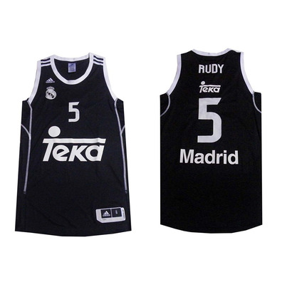 Camiseta Rudy Real Madrid Basket 2014 (negra)