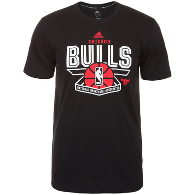 Adidas Camiseta Niño NBA Chicago Bulls Price Point (negro/rojo/blanco)