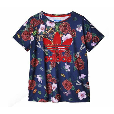 Adidas Originals Camiseta Roses Rita Ora (multicolor)