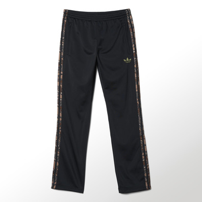 Adidas Originals Pantalón Slim Firebird City Track Pant  (negro/camo)