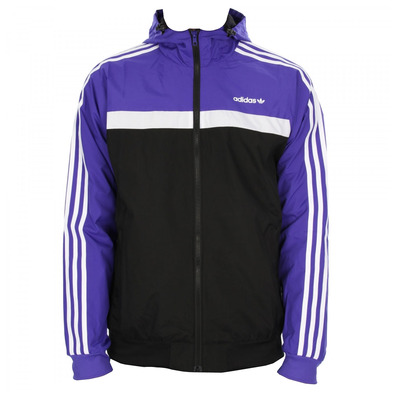 Adidas Originals Chaqueta Marathon 83 Windbreaker  (negro/azul/blanco)