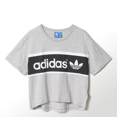 Adidas Originals Camiseta Mujer City Tokio (gris)