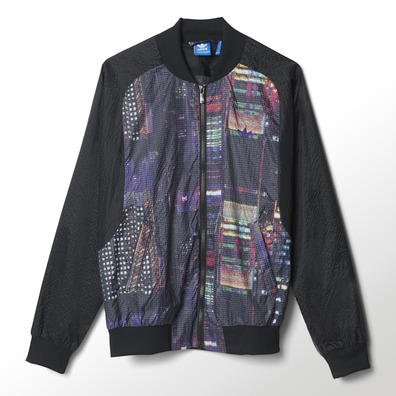 Adidas Originals Chaqueta Mujer Tokio Superstar (negro/multicolor)