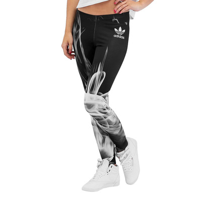 Adidas Originals Legging White Smoke Rita Ora (negro/blanco)