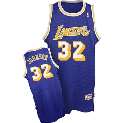 Adidas Camiseta Lakers Original Swingman Magic Johnson (purpura)