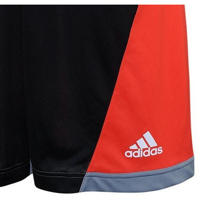 Adidas Short All World (negro/rojo/gris)