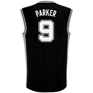 Adidas Camiseta Parker Spurs  (negro/blanco)