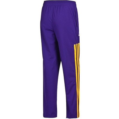 Adidas Pantalón On-Court Lakers(purpura/amarillo)