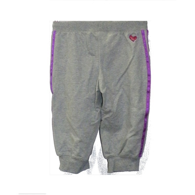 Adidas Pantalón Niña LG Adigirl 3/4 Kn (gris/purpura)