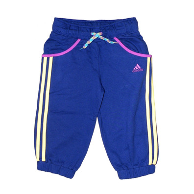 Adidas Pantalón Y Girls Beach 3/4 (priinblue/amarillo)