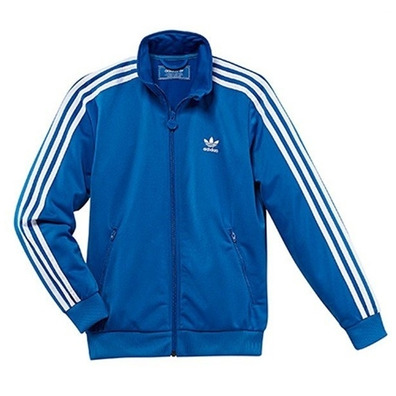 Adidas Chaqueta Junior Firebird TT (azul/blanco)