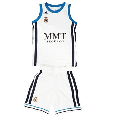 Adidas Equipación Basket Real Madrid 2012/2013 (Blanco/Azul)