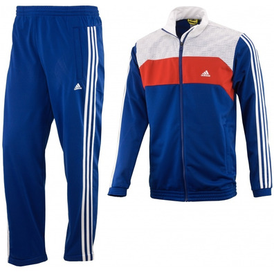 Adidas Chándal TS Train Kn OC (azul/blanco/rojo)