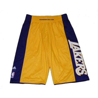 Adidas Short Niño Smr Rn Lakers (amarillo/purple)