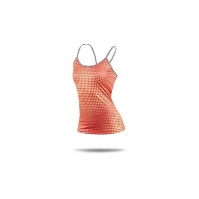 Reebok Tops Work Out Ready Print LBT (Naranja)