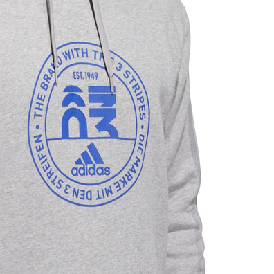 Adidas Basics Emblem Graphic Hoodie