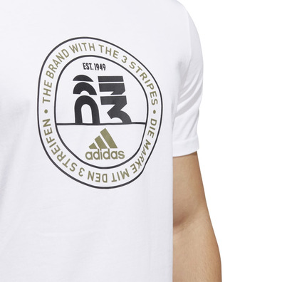 Adidas Basics Tee Emblem Graphic